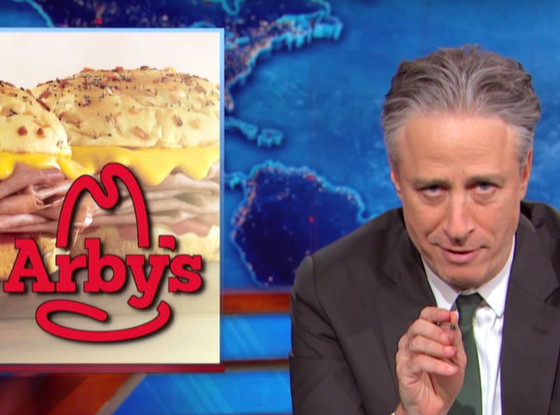 Jon Stewart and Arbys Jon Stewart and Arbys